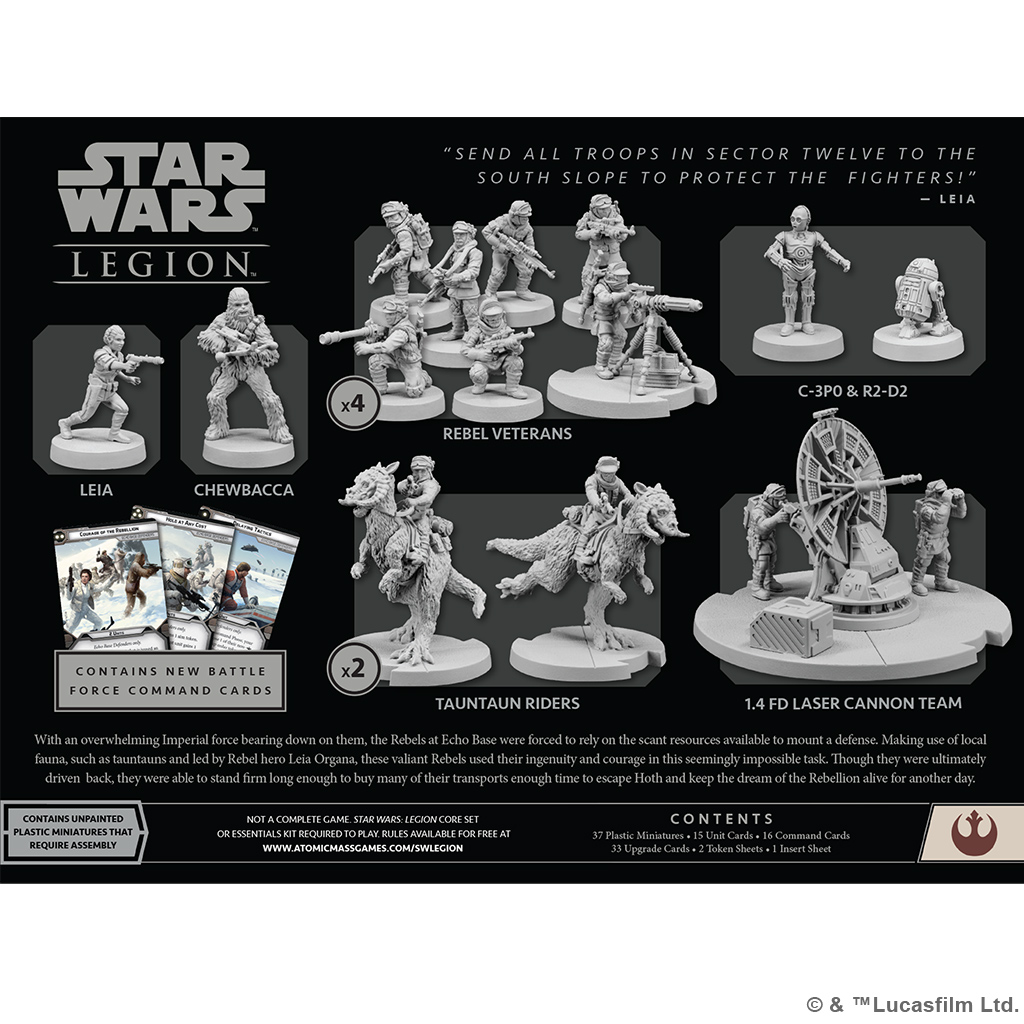 Star Wars : Legion - Echo Base Defenders Battle Force Starter Set